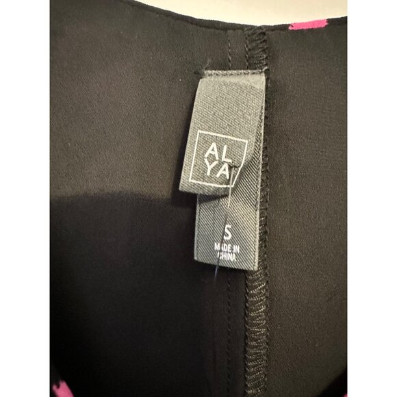 Pink & Black Leopard Print Sleeveless Swing Dress With Adjustable Straps NEW S - Picture 8 of 9